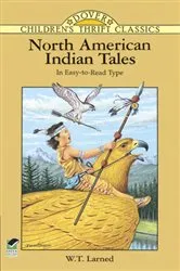 Book cover of North American Indian Tales by W. T. Larned