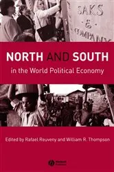 Book cover of North and South in the World Political Economy by Rafael Reuveny
