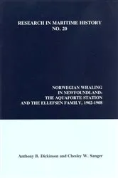 Book cover of Norwegian Whaling in Newfoundland by Anthony B. Dickinson