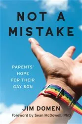 Book cover of Not A Mistake by Jim Domen