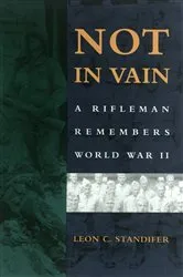 Book cover of Not in Vain by Unknown
