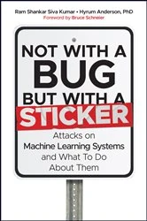 Book cover of Not with a Bug, But with a Sticker by Ram Shankar Siva Kumar