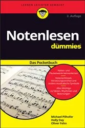 Book cover of Notenlesen für Dummies Das Pocketbuch (2nd ed.) by Michael Pilhofer
