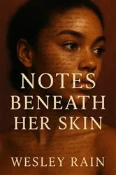 Book cover of Notes Beneath Her Skin by Wesley Rain
