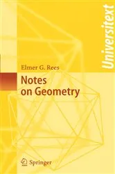 Book cover of Notes on Geometry by Elmer G. Rees