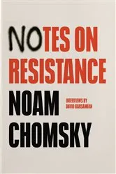 Book cover of Notes on Resistance by Noam Chomsky