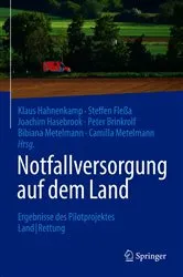 Book cover of Notfallversorgung auf dem Land by Klaus Hahnenkamp
