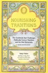 Book cover of Nourishing Traditions by Sally Fallon