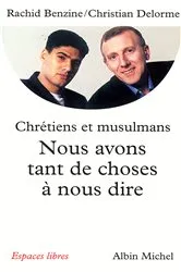 Book cover of Nous avons tant de choses à nous dire by Rachid Benzine