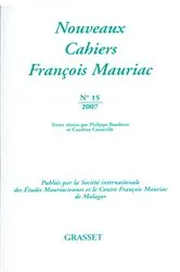 Book cover of Nouveaux cahiers François Mauriac N°15 by François Mauriac