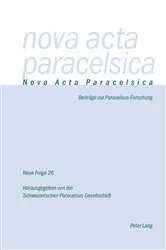 Book cover of Nova Acta Paracelsica 26/2013 2014 by Markus Ries