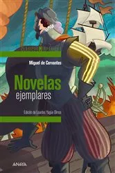 Book cover of Novelas ejemplares (selección) by Miguel de Cervantes