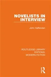 Book cover of Novelists in Interview by John Haffenden