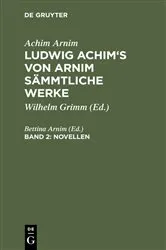 Book cover of Novellen, Band 2 by Bettina Arnim