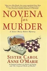 Book cover of Novena for Murder by Sister Carol Anne O'Marie