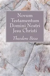 Book cover of Novum Testamentum Domini Nostri Jesu Chrisi by Theodore Beza