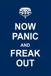 Book cover of Now Panic and Freak Out by Unknown