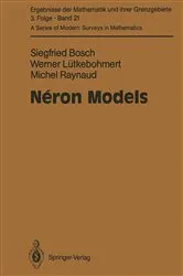 Book cover of NÃ©ron Models by Siegfried Bosch