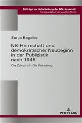 Book cover of NS-Herrschaft und demokratischer Neubeginn in der Publizistik nach 1945 by Joachim Perels