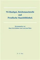 Book cover of NS-Raubgut, Reichstauschstelle und Preussische Staatsbibliothek by Hans Erich Bödeker
