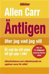 Book cover of Äntligen äter jag vad jag vill by Allen Carr