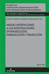 Book cover of Nuevas aportaciones a las investigaciones en fraseología, paremiología y traducción by Gerd Wotjak