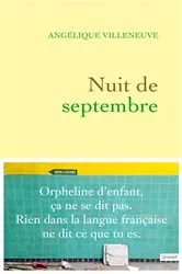Book cover of Nuit de septembre by Unknown