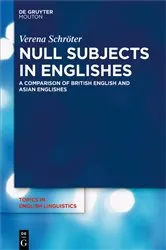 Book cover of Null Subjects in Englishes by Verena Schröter