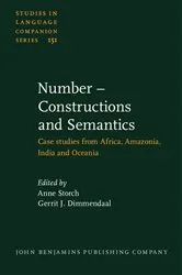 Book cover of Number – Constructions and Semantics by Anne Storch