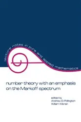 Book cover of Number Theory with an Emphasis on the Markoff Spectrum by Unknown