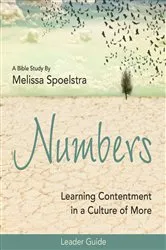 Book cover of Numbers - Women's Bible Study Leader Guide by Melissa Spoelstra