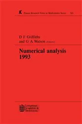 Book cover of Numerical Analysis 1993 by D.F. Griffiths