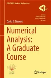 Book cover of Numerical Analysis: A Graduate Course by David E. Stewart