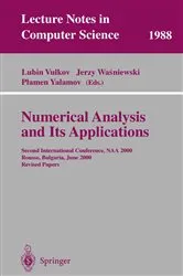 Book cover of Numerical Analysis and Its Applications by Svetozar D. Margenov
