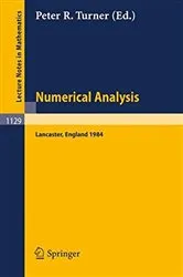 Book cover of Numerical Analysis, Lancaster 1984 by Unknown
