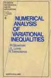Book cover of Numerical Analysis of Variational Inequalities by Unknown