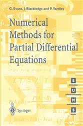 Book cover of Numerical Methods for Partial Differential Equations by G. Evans