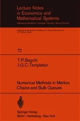 Book cover of Numerical Methods in Markov Chains and Bulk Queues by Unknown