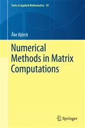 Book cover of Numerical Methods in Matrix Computations by Åke Björck