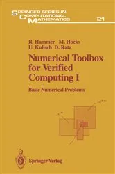 Book cover of Numerical Toolbox for Verified Computing I by Rolf Hammer