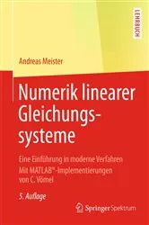 Book cover of Numerik linearer Gleichungssysteme (5th ed.) by Unknown