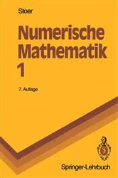 Book cover of Numerische Mathematik 1 (7th ed.) by Josef Stoer