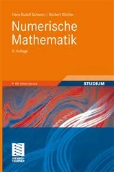 Book cover of Numerische Mathematik (8th ed.) by Hans-Rudolf Schwarz
