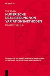 Book cover of Numerische Realisierung von Variationsmethoden by S. G. Michlin