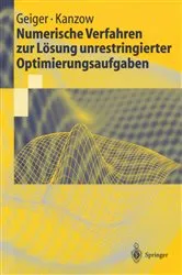 Book cover of Numerische Verfahren zur Lösung unrestringierter Optimierungsaufgaben by Carl Geiger