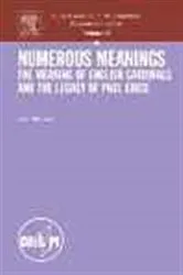 Book cover of Numerous Meanings by Bert Bultinck
