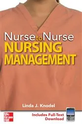 Book cover of Nurse to Nurse Nursing Management by Linda Knodel