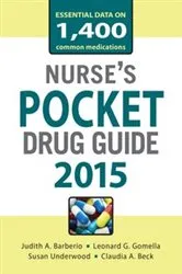 Book cover of Nurses Pocket Drug Guide 2015 (10th ed.) by Judith A. Barberio
