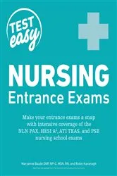 Book cover of Nursing Entrance Exams by Maryanne Baudo