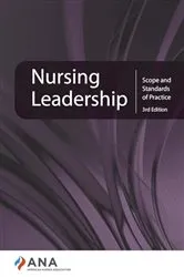 Book cover of Nursing Leadership (3rd ed.) by American Nurses Association